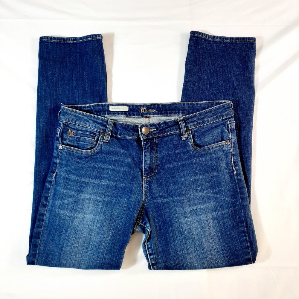 Kut From The Kloth Jeans Womens 14 Catherine Boyfriend Medium Wash Denim - Picture 5 of 16